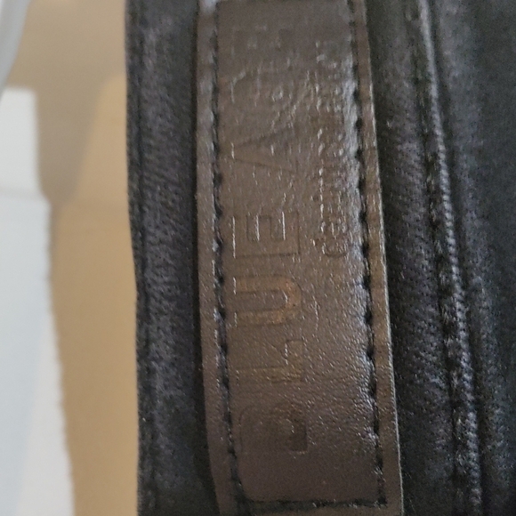 Blue Age Denim black destructed jeans size 11 leggings jeggings - Picture 5 of 8